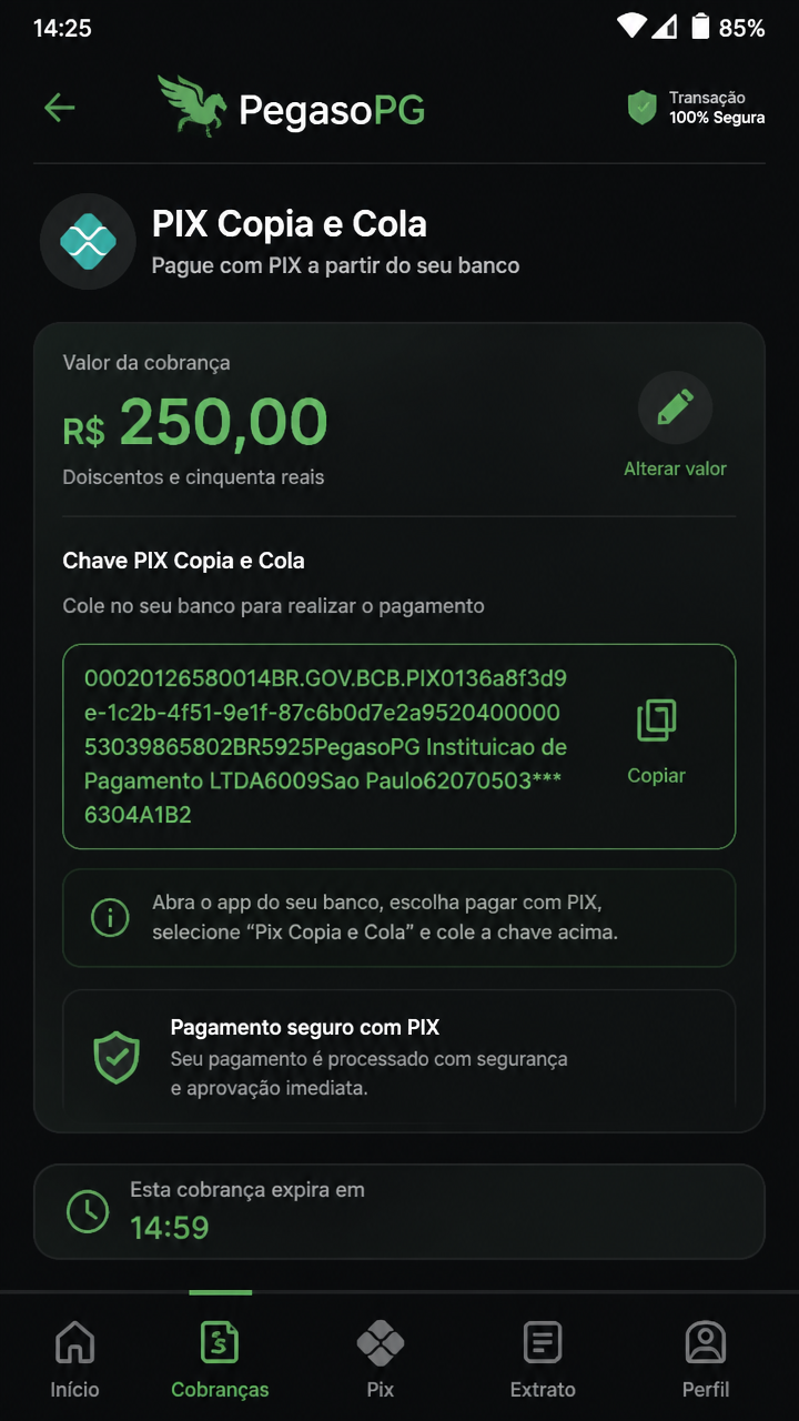 PegasoPG screenshot