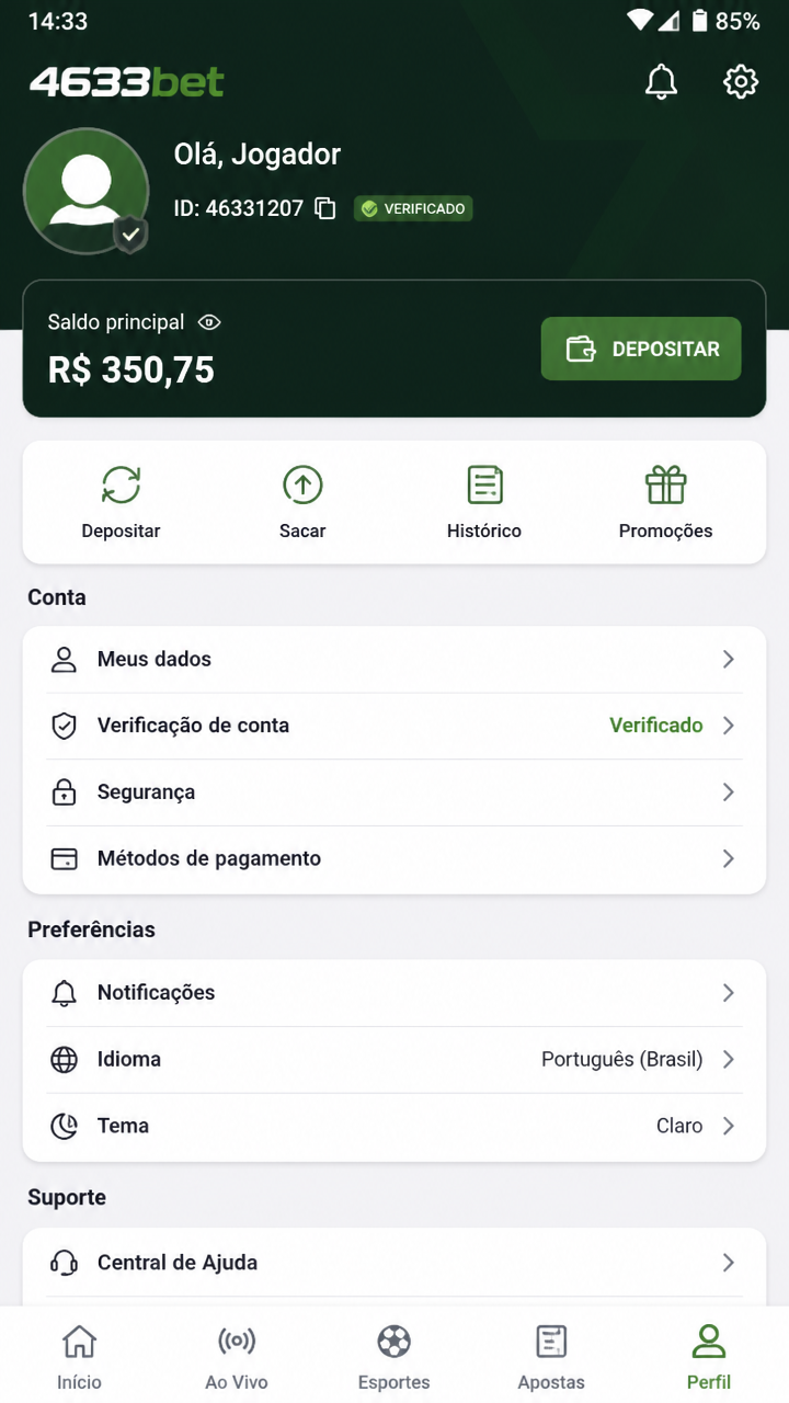 4633bet screenshot