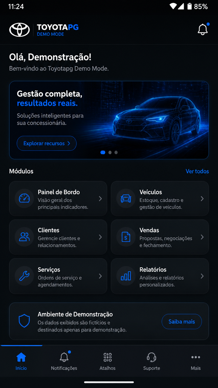 Toyotapg screenshot