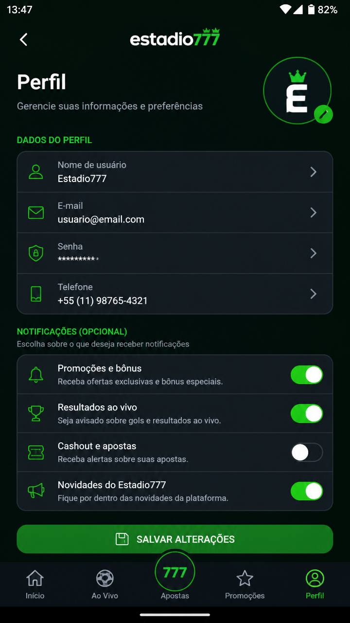 estadio777 screenshot