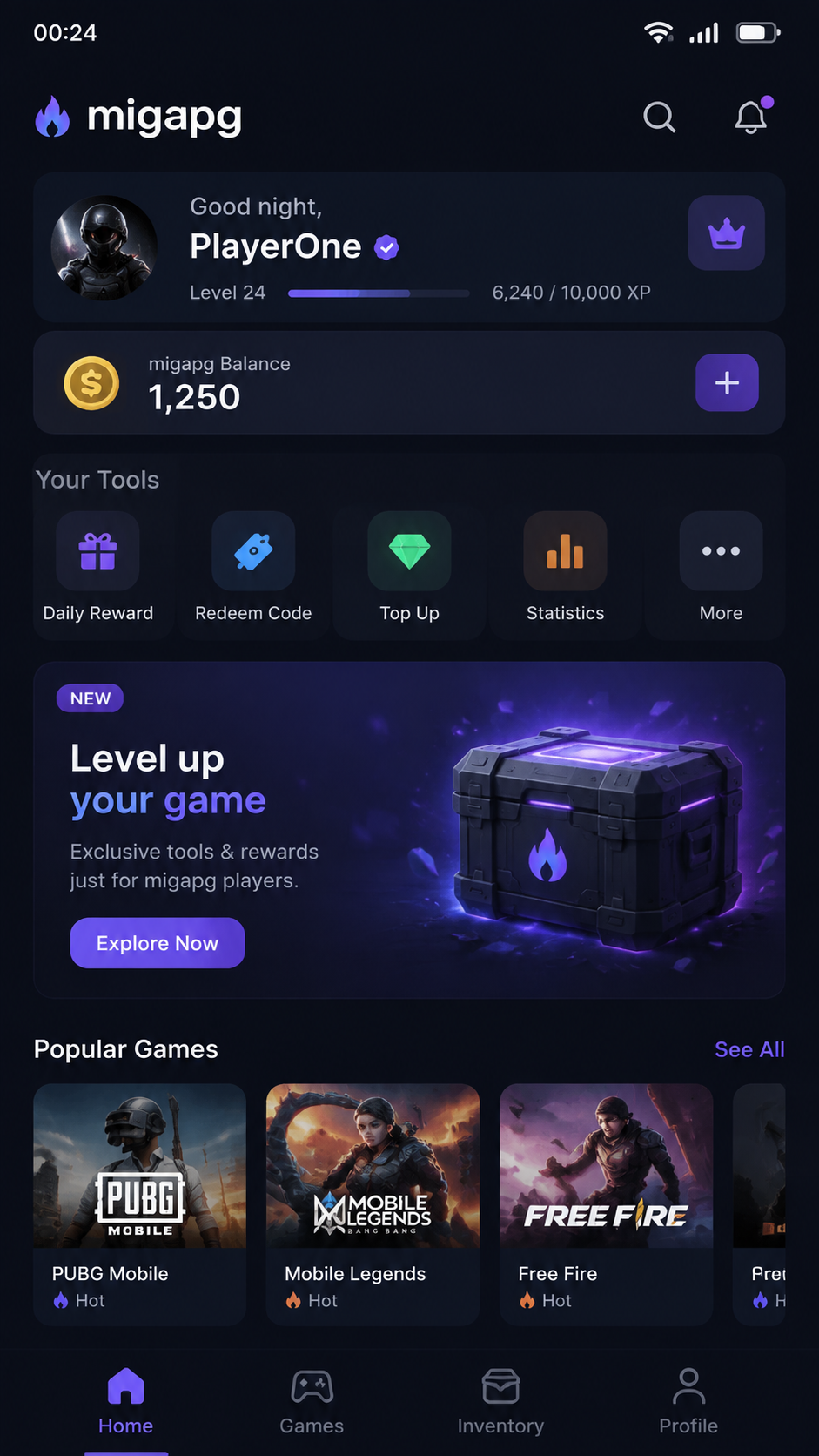 migapg screenshot