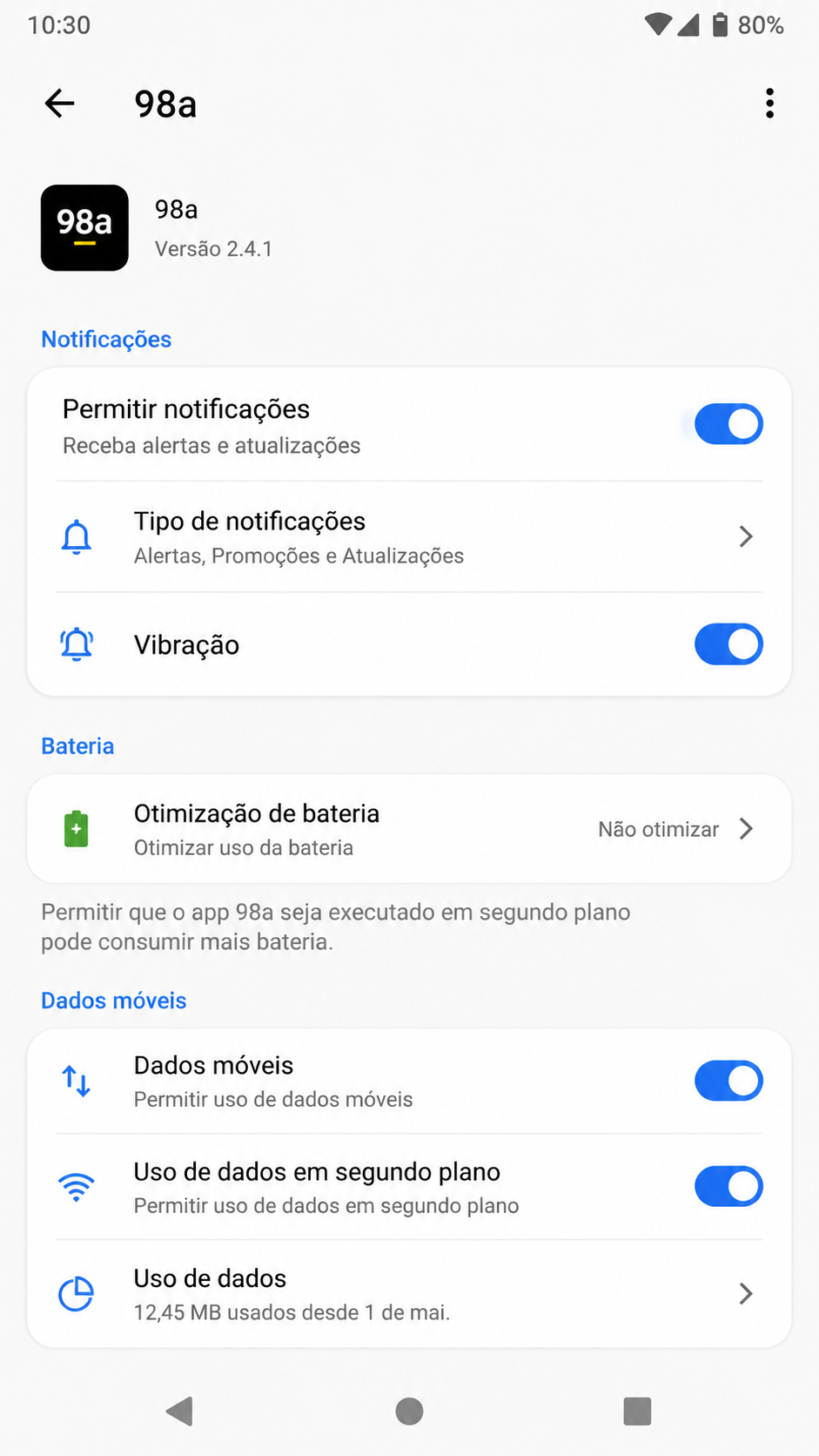 98a screenshot
