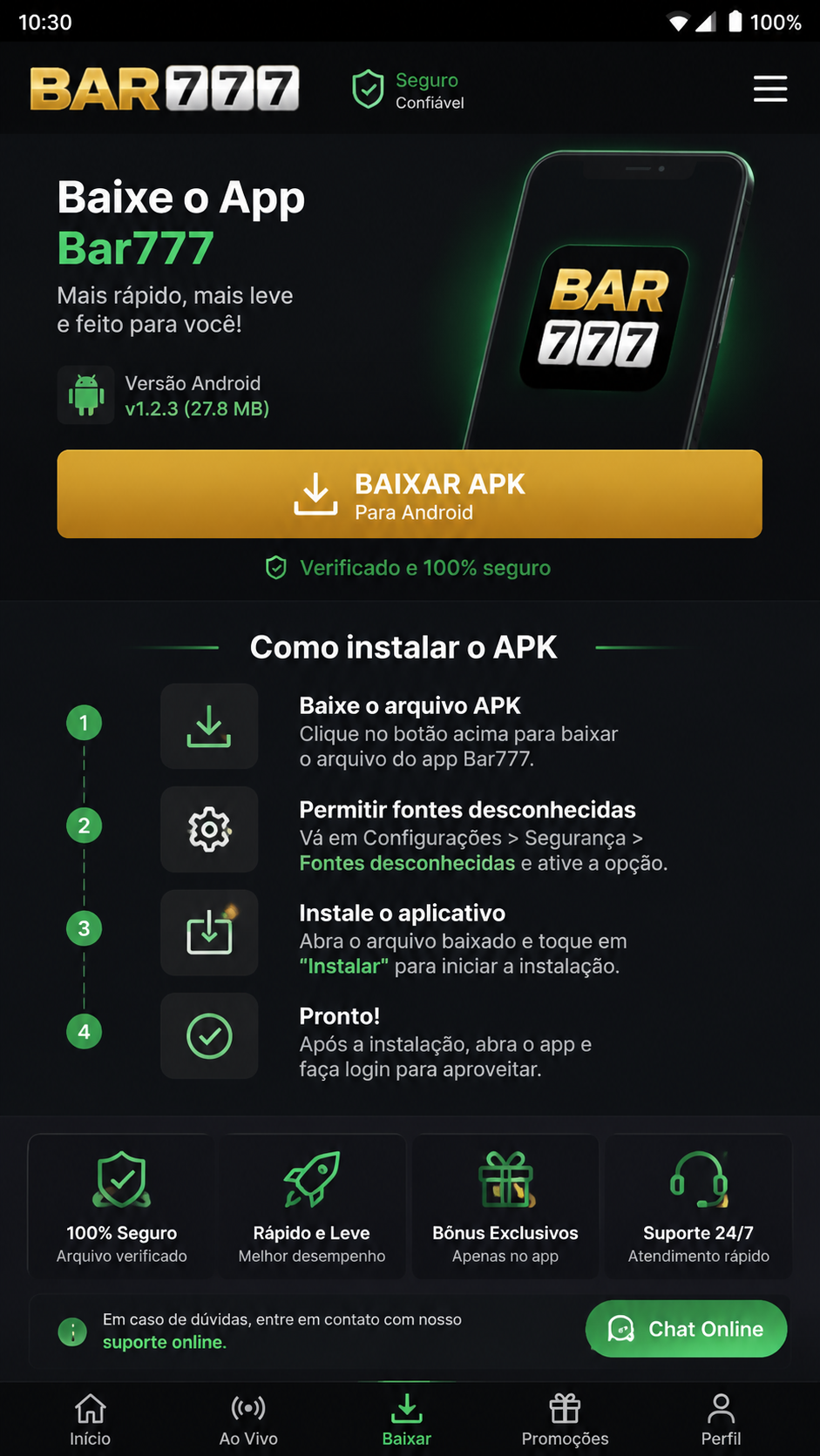 bar777 screenshot