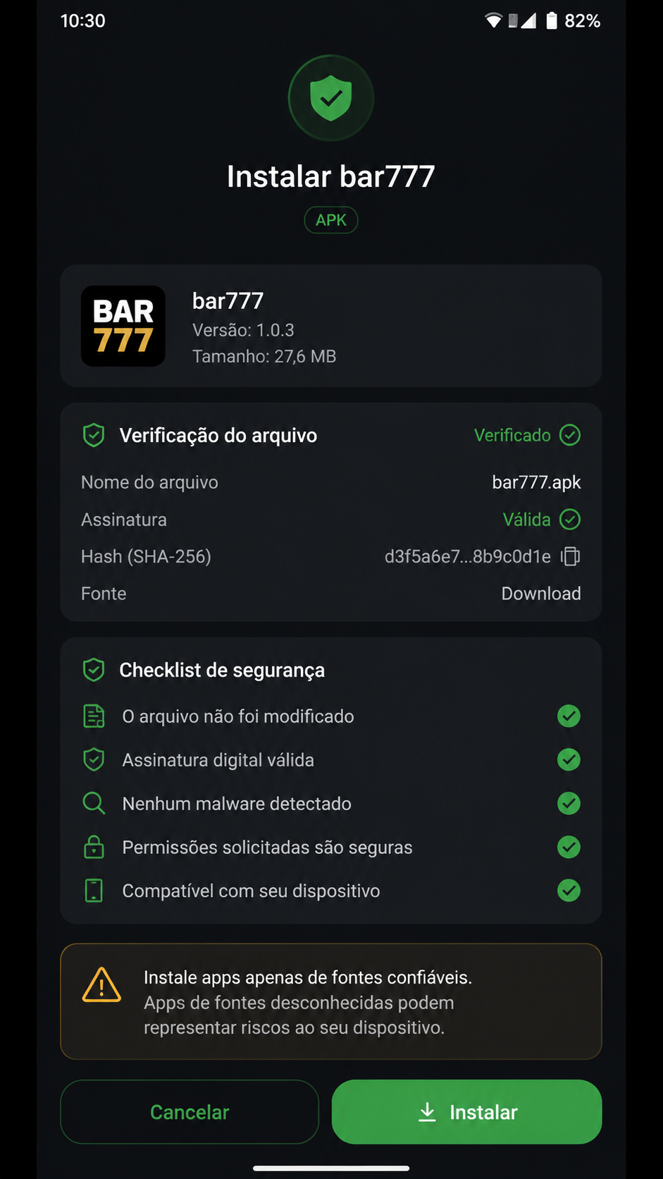 bar777 screenshot