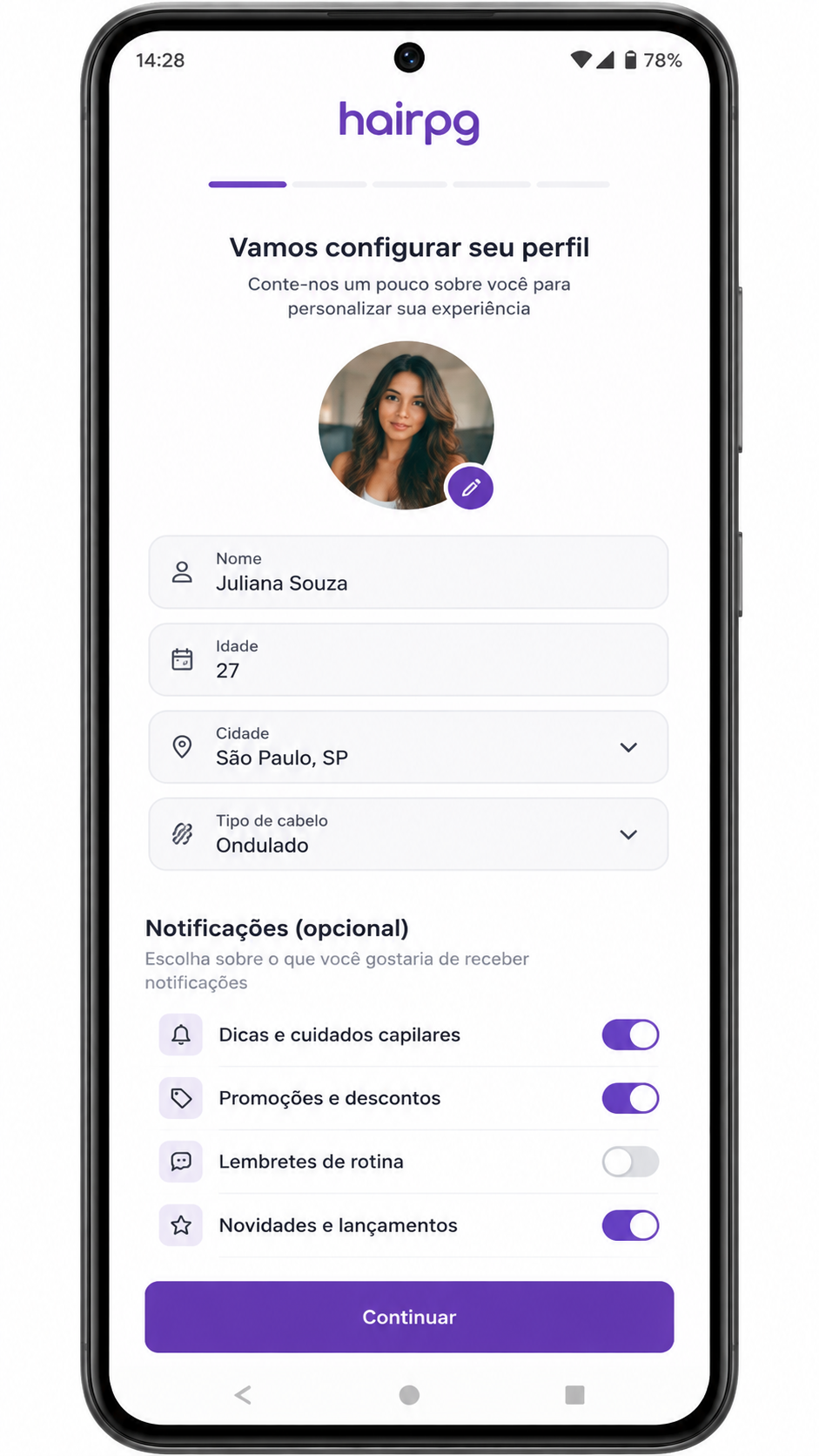 hairpg screenshot