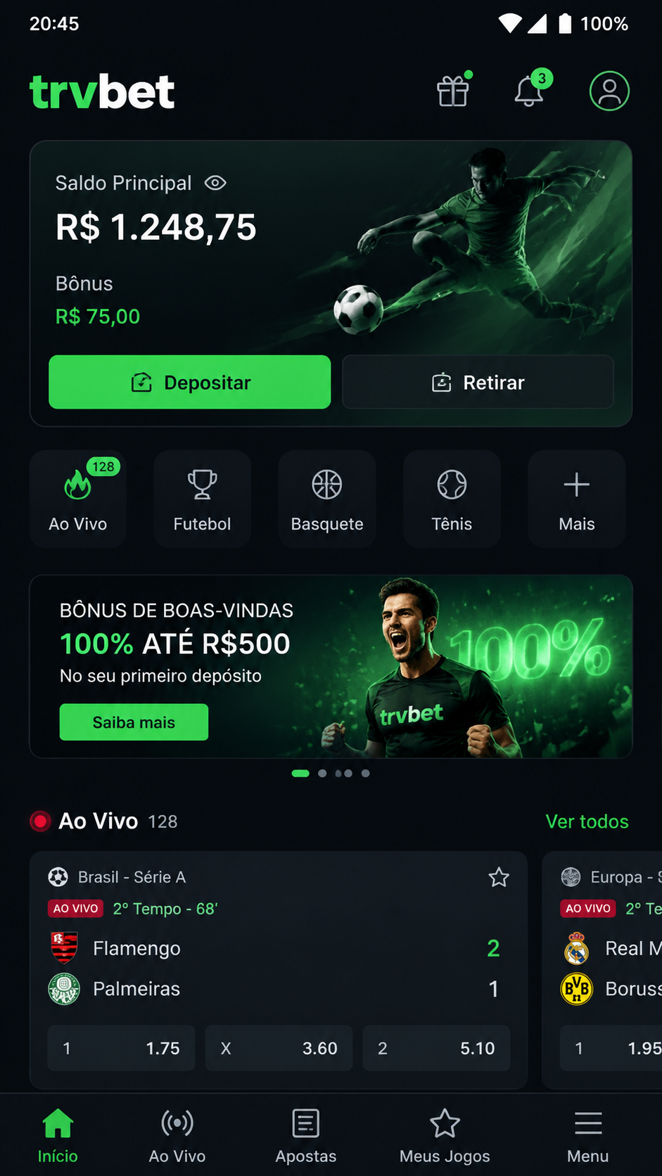 trvbet screenshot
