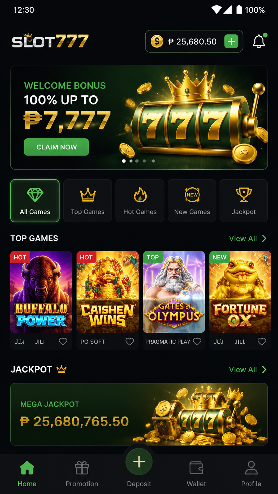 slot777 screenshot