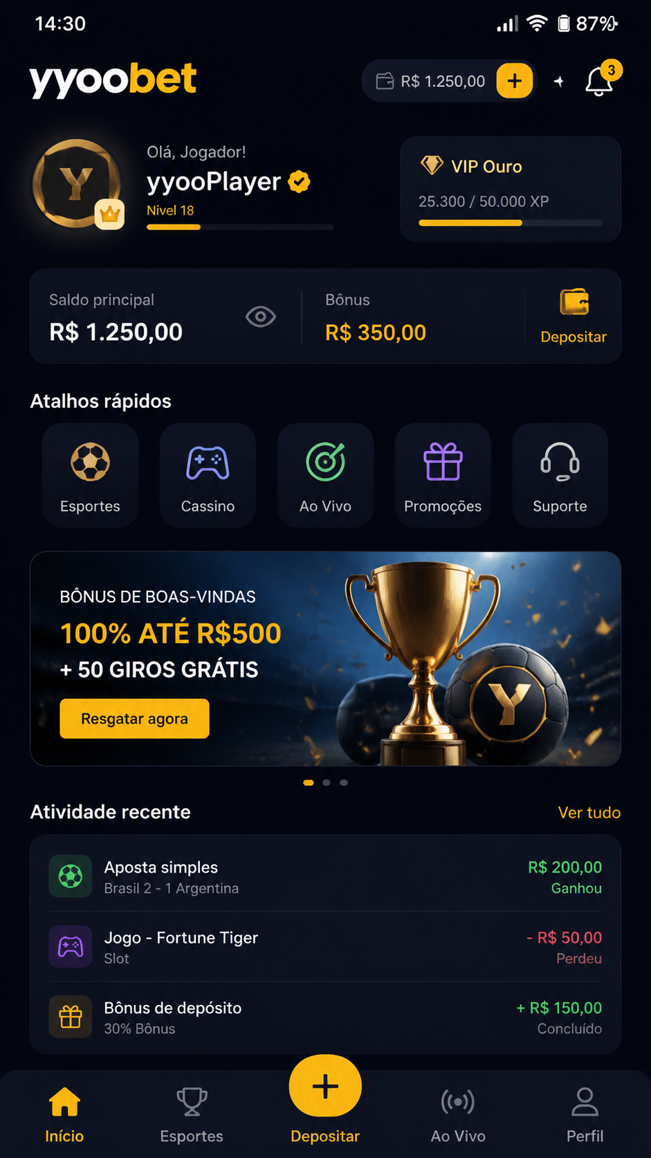 yyoobet screenshot
