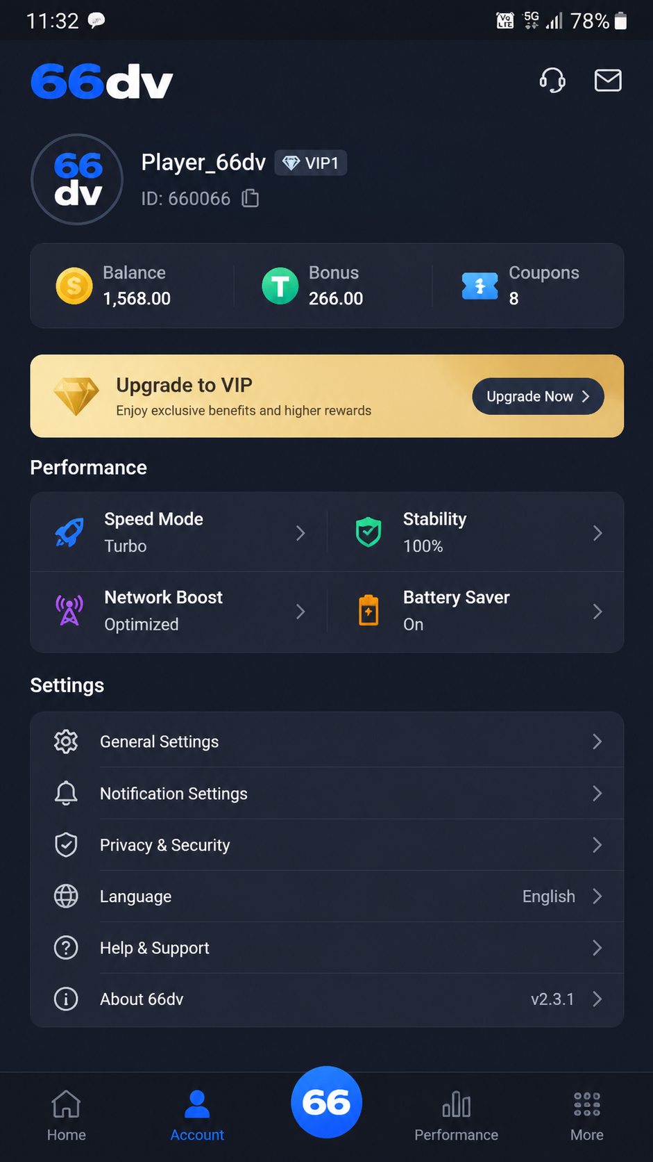 66dv screenshot