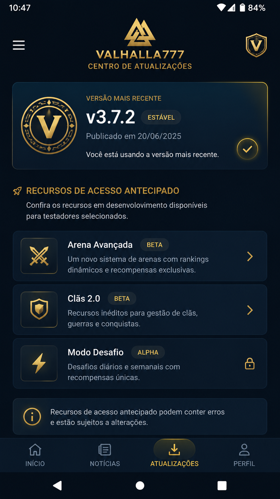 Valhalla777 screenshot