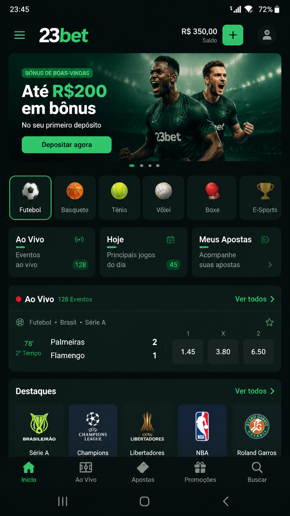 23bet screenshot