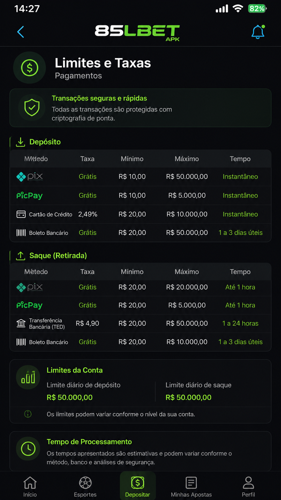 85lbet screenshot