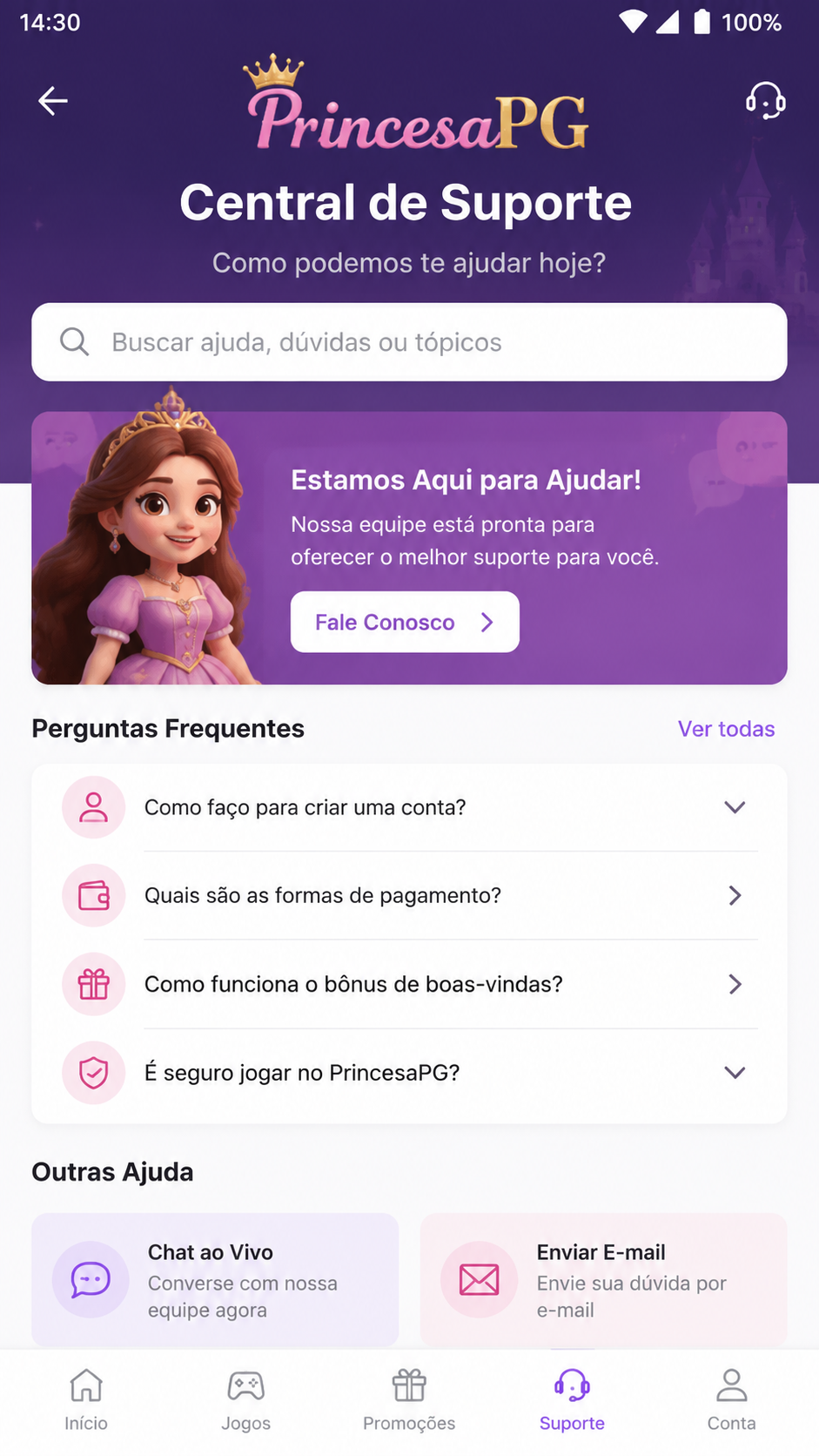 PrincesaPG screenshot
