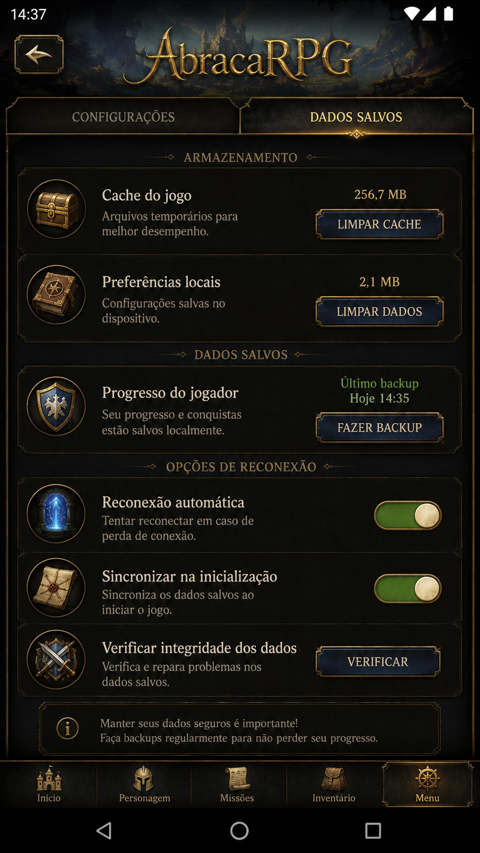AbracaRPG screenshot
