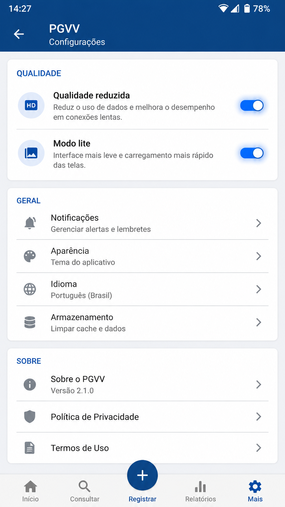 PGVV screenshot