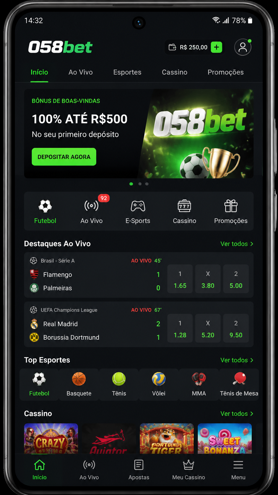 058bet screenshot