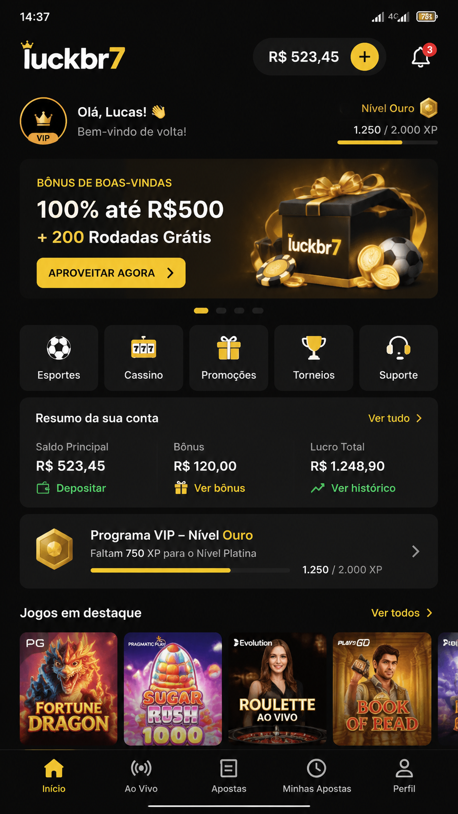 luckbr7 screenshot