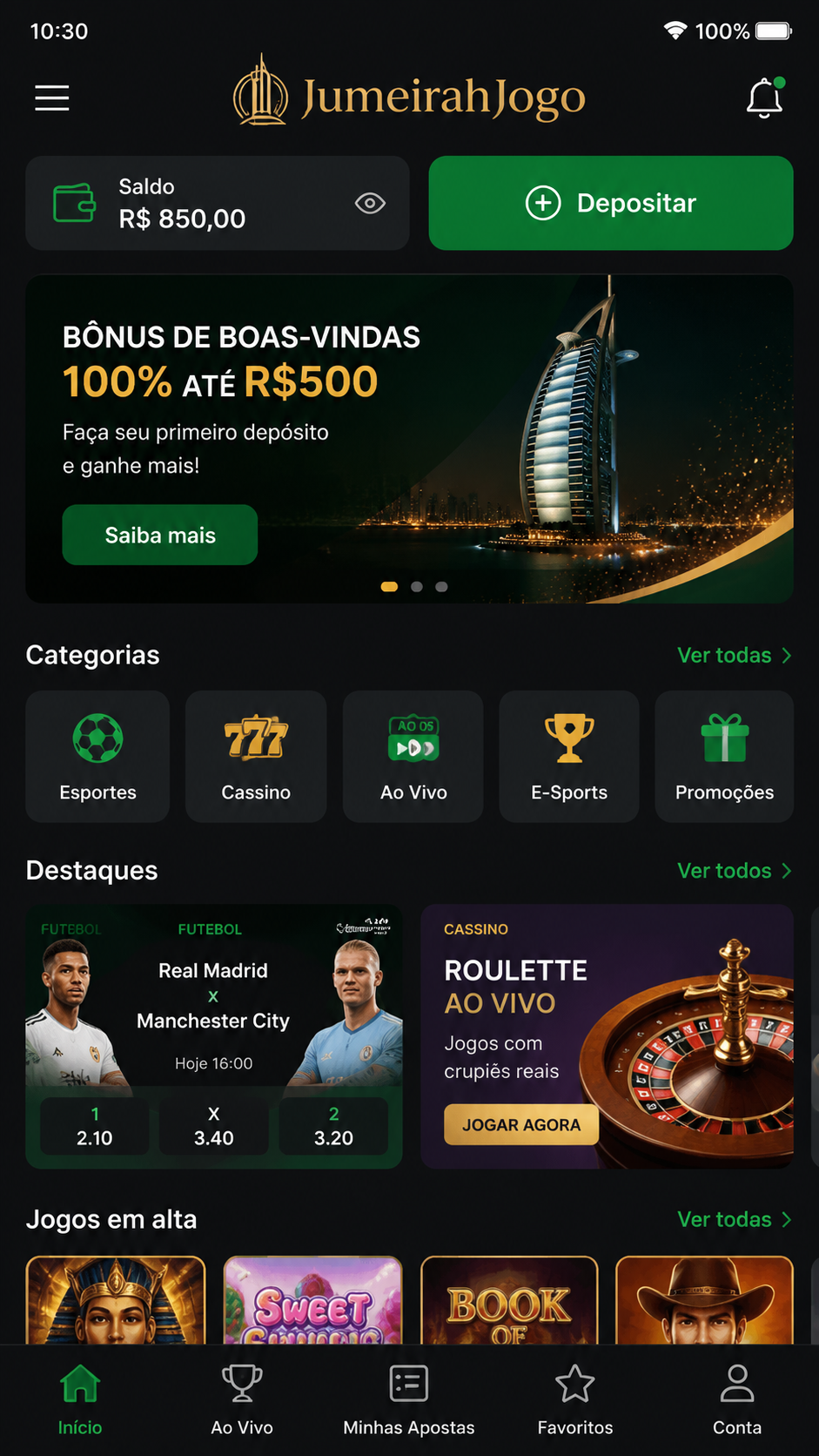 JumeirahJogo screenshot