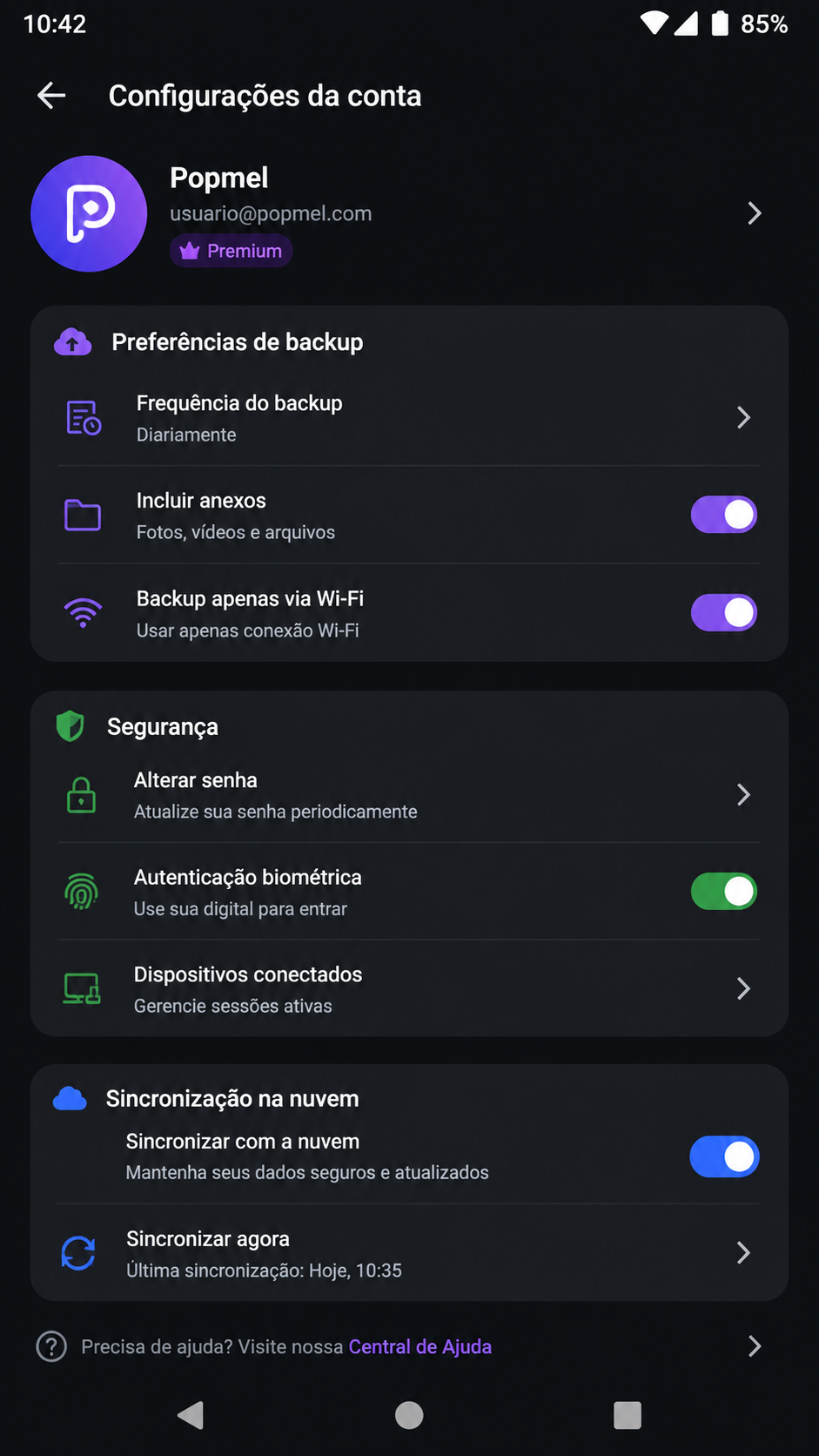 Popmel screenshot