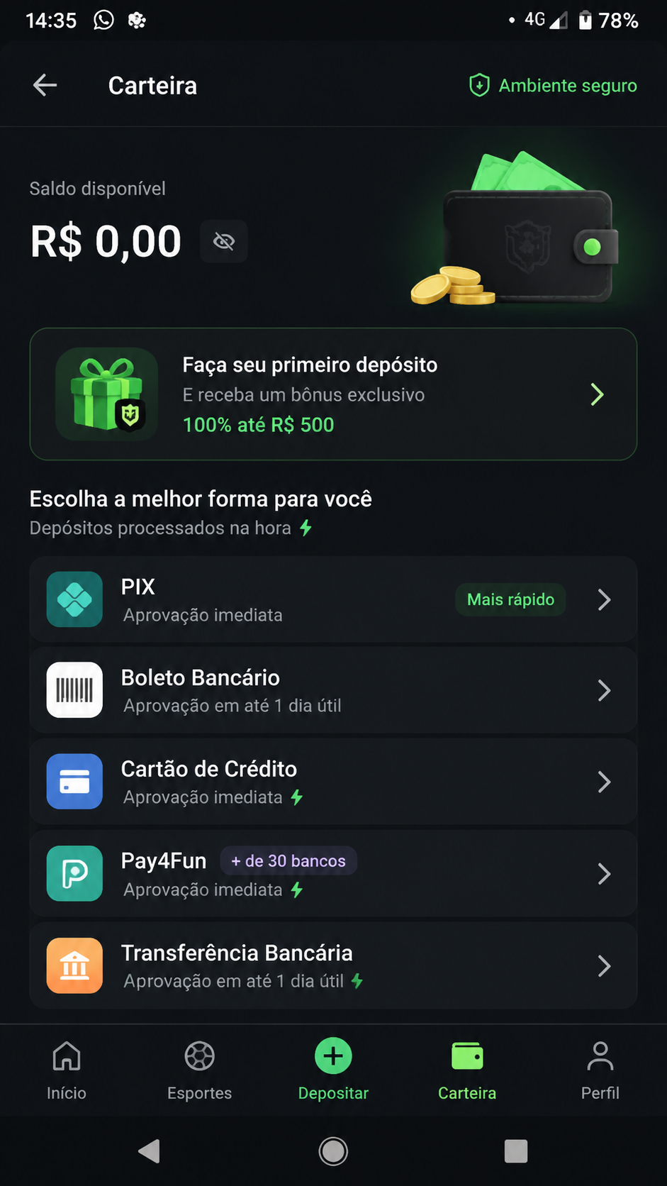 Sheinbet screenshot