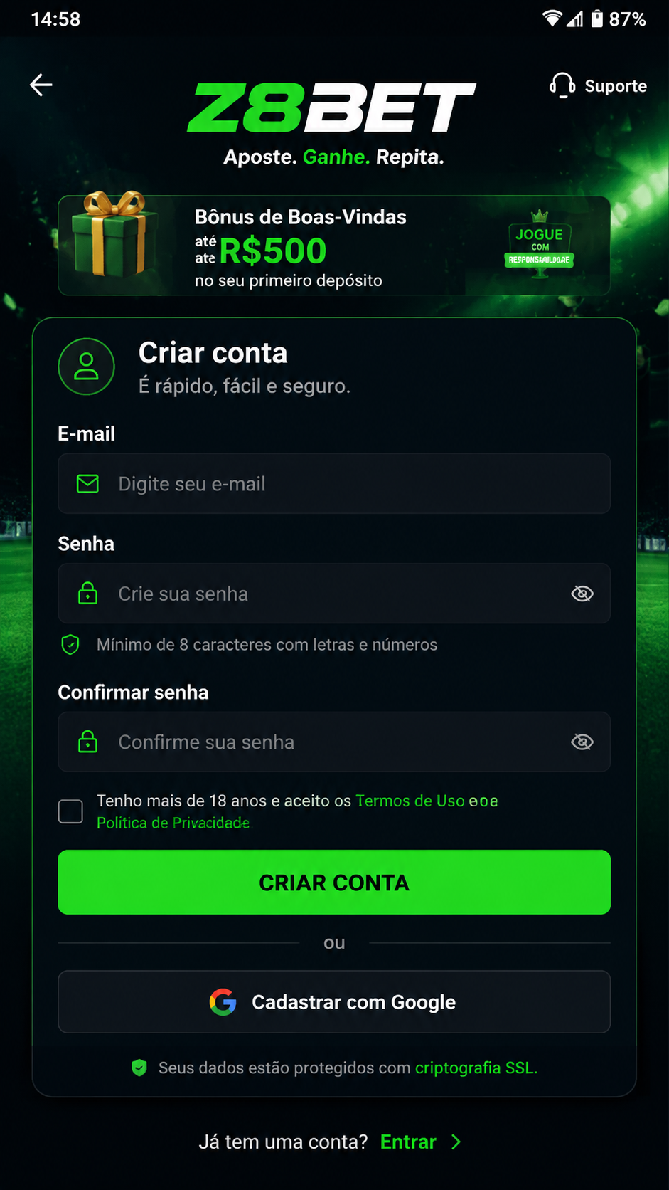 z8bet screenshot