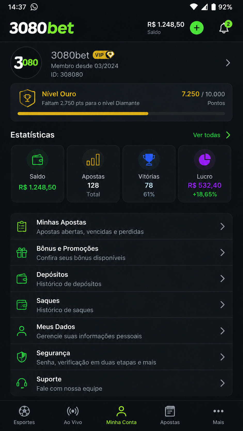 3080bet screenshot