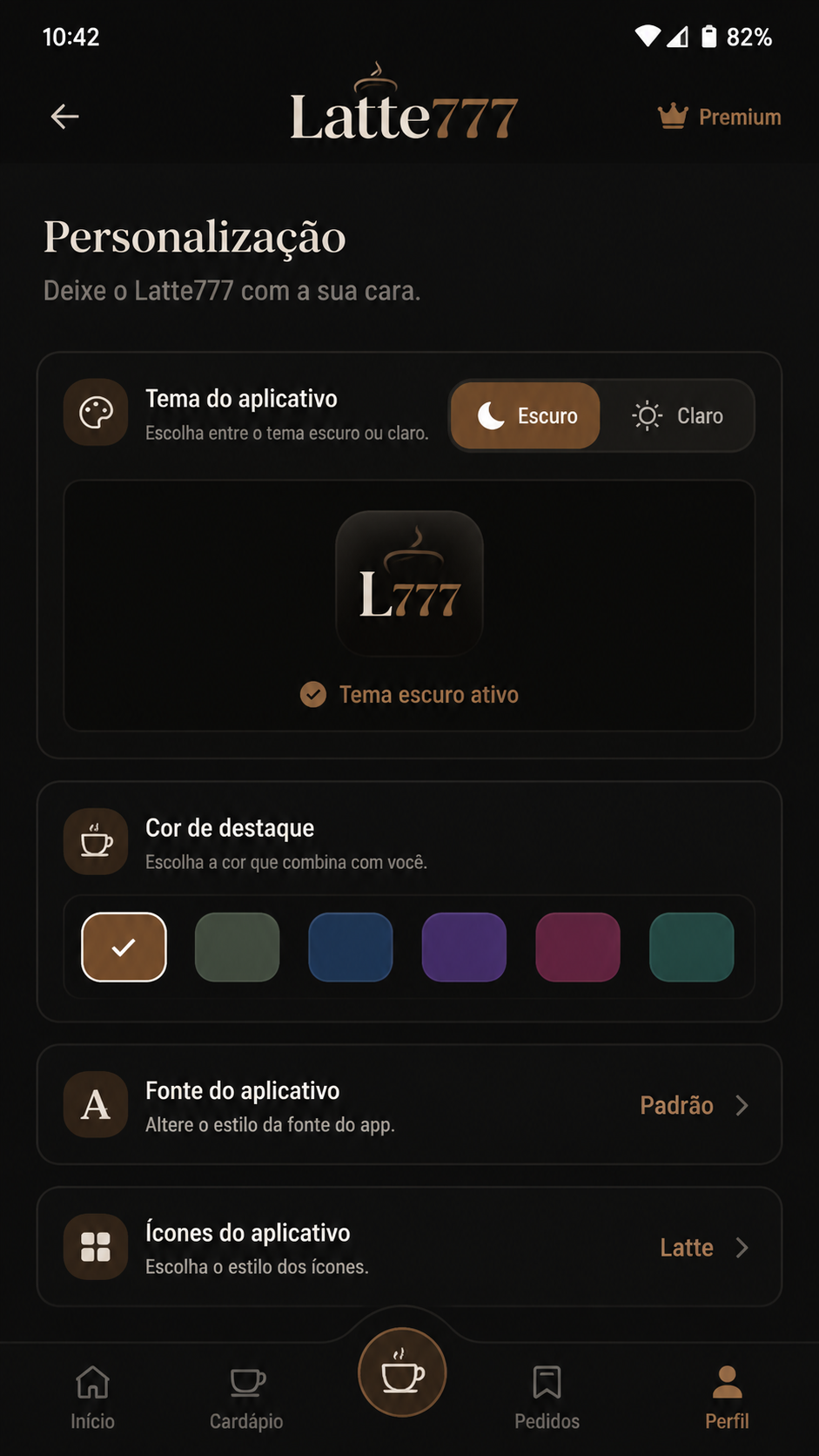 latte777 screenshot