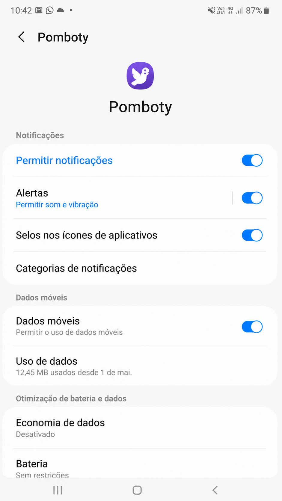 pomboty screenshot