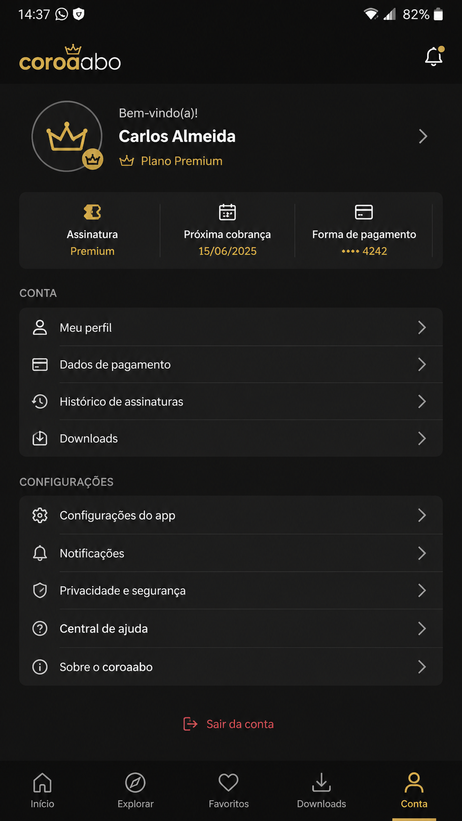 coroaabo screenshot