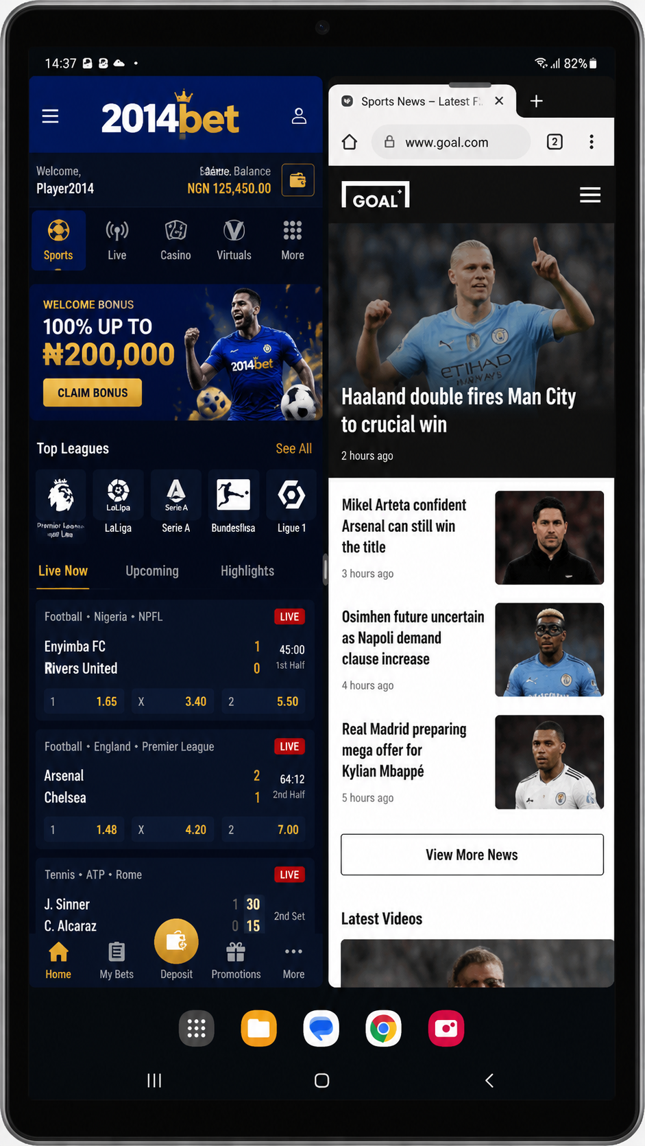 2014bet screenshot