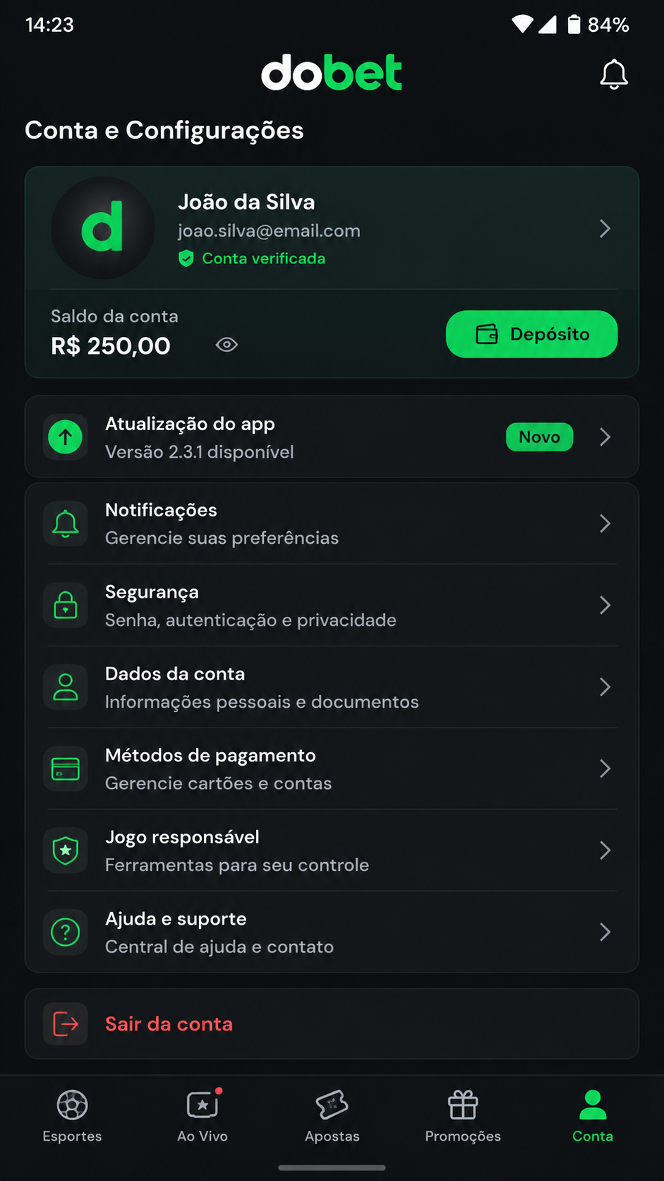 dobet screenshot