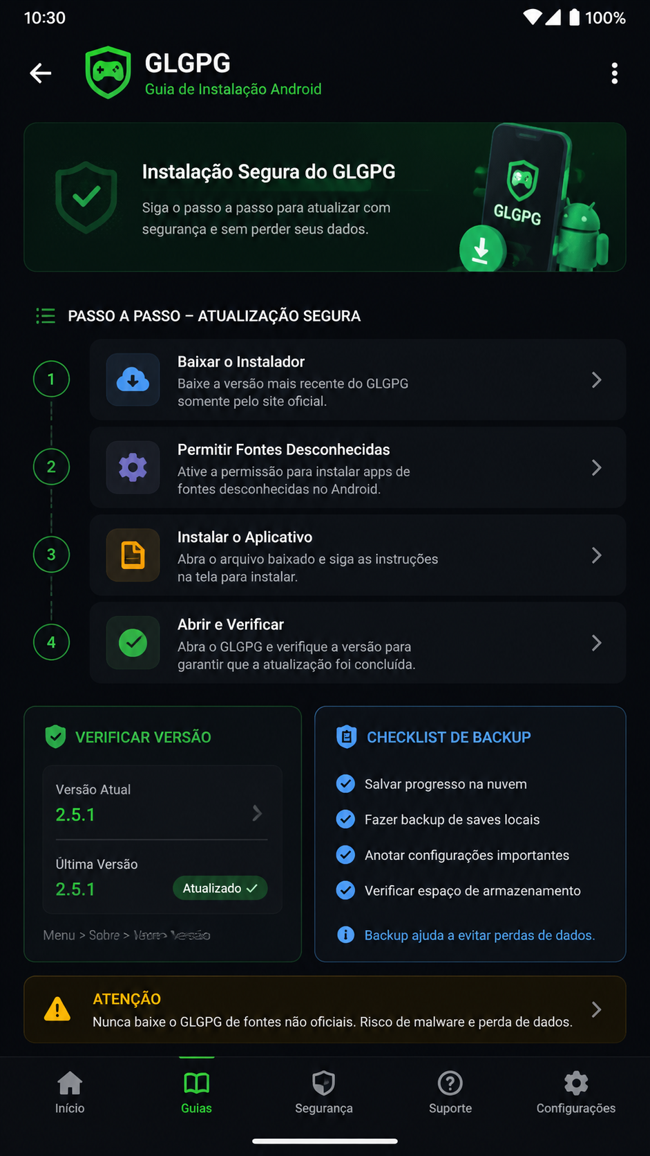 glgpg screenshot