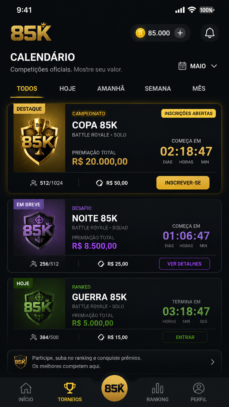 85k screenshot