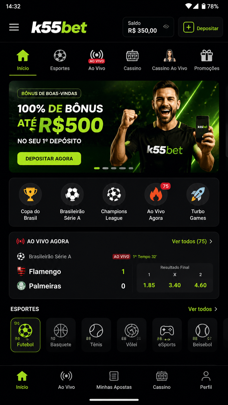 k55bet screenshot