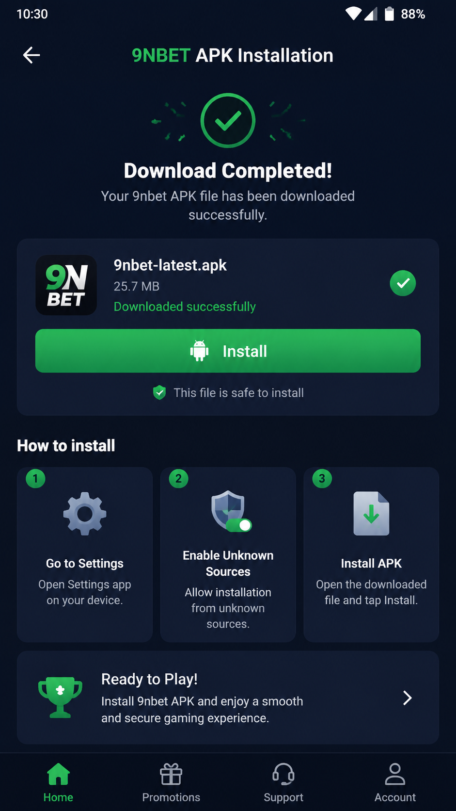 9nbet screenshot