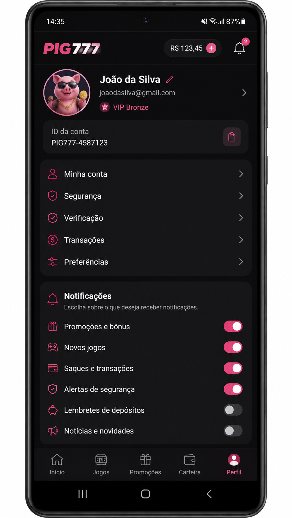 pig777 screenshot
