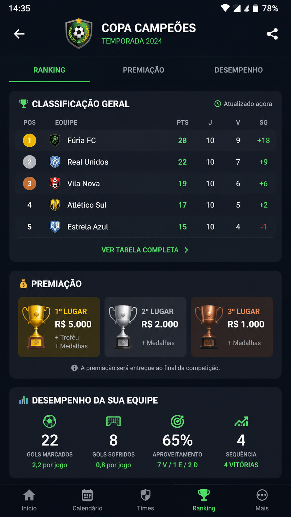 ArenaSport screenshot