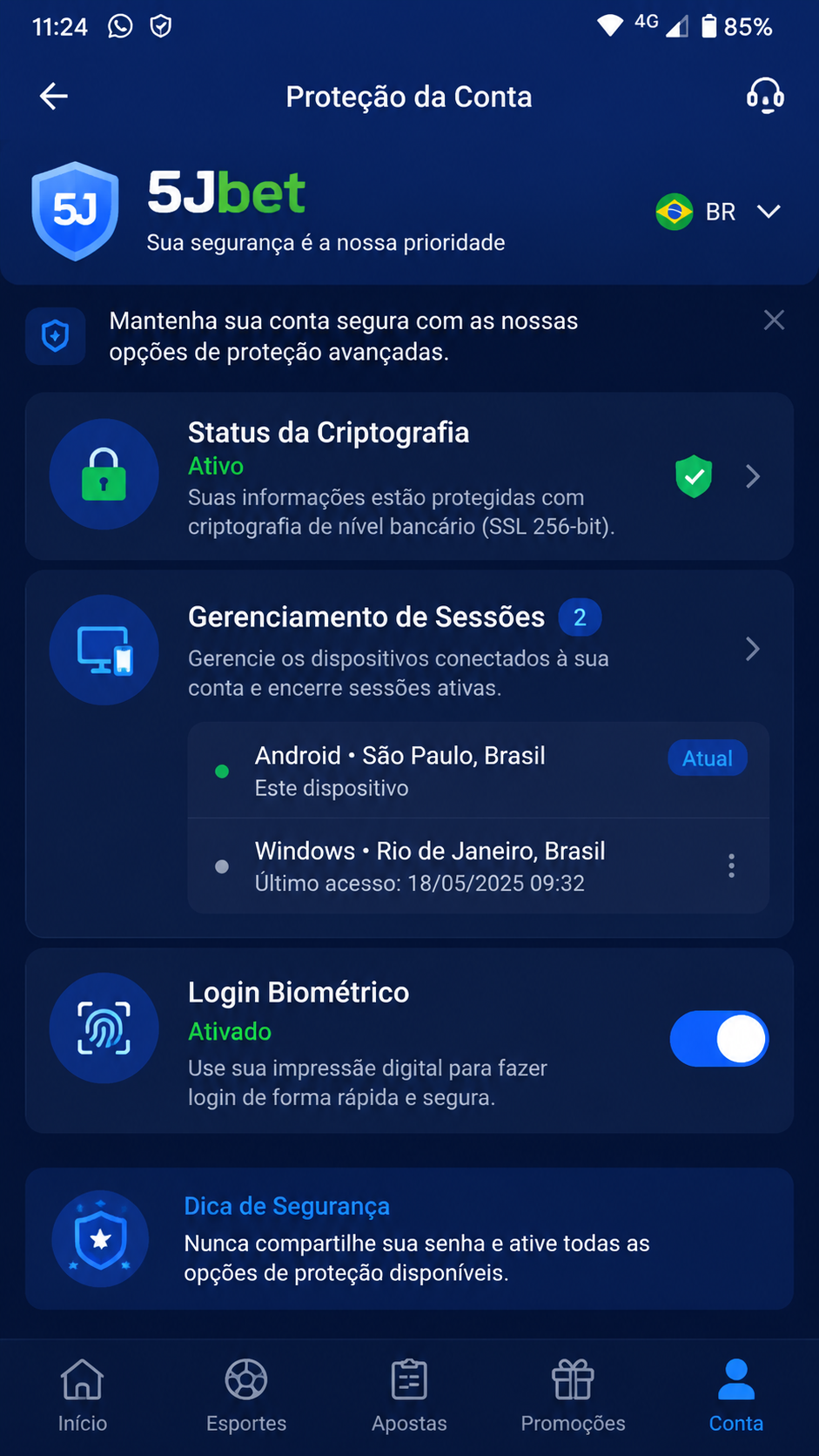 5jbet screenshot