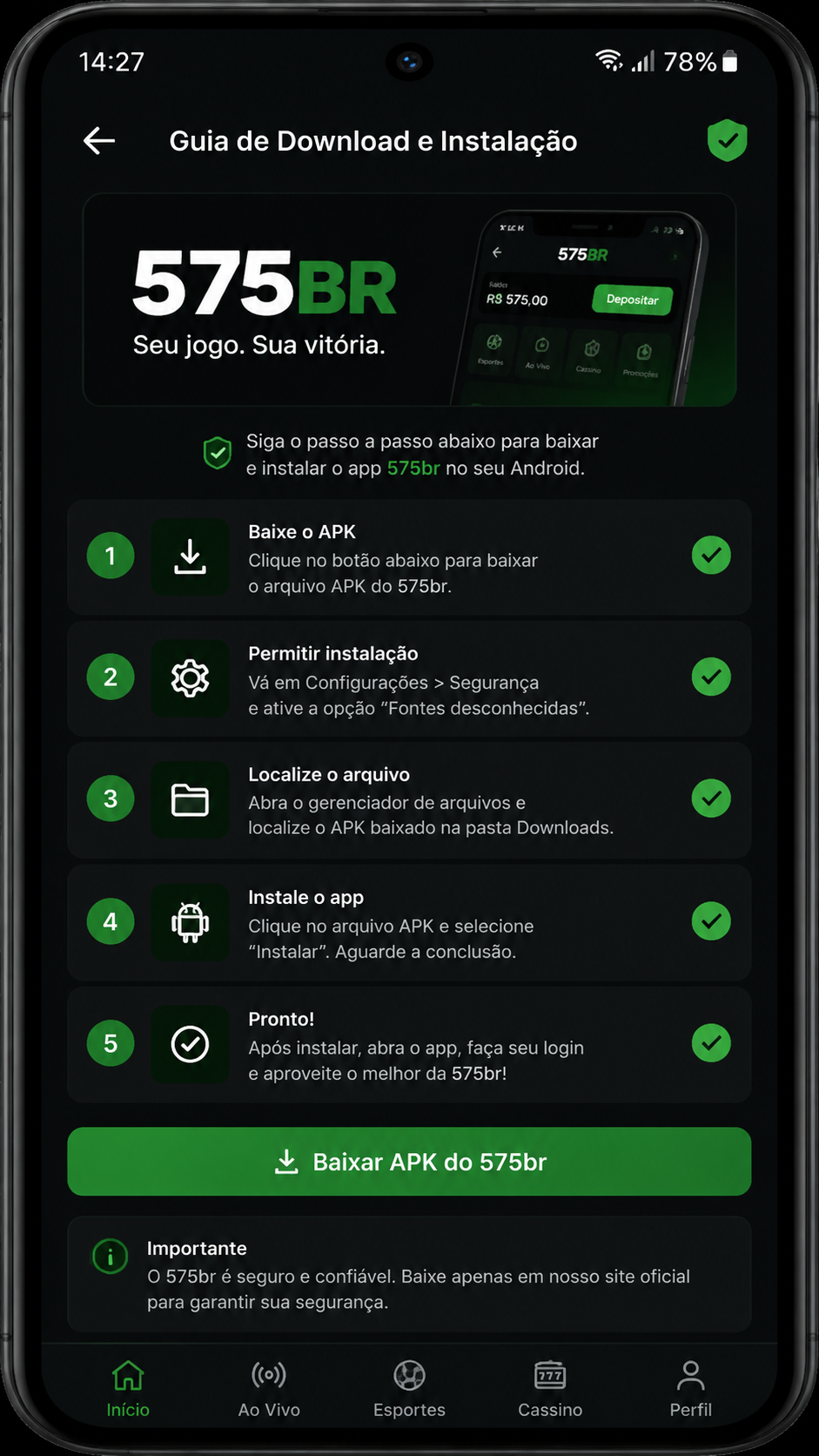 575br screenshot