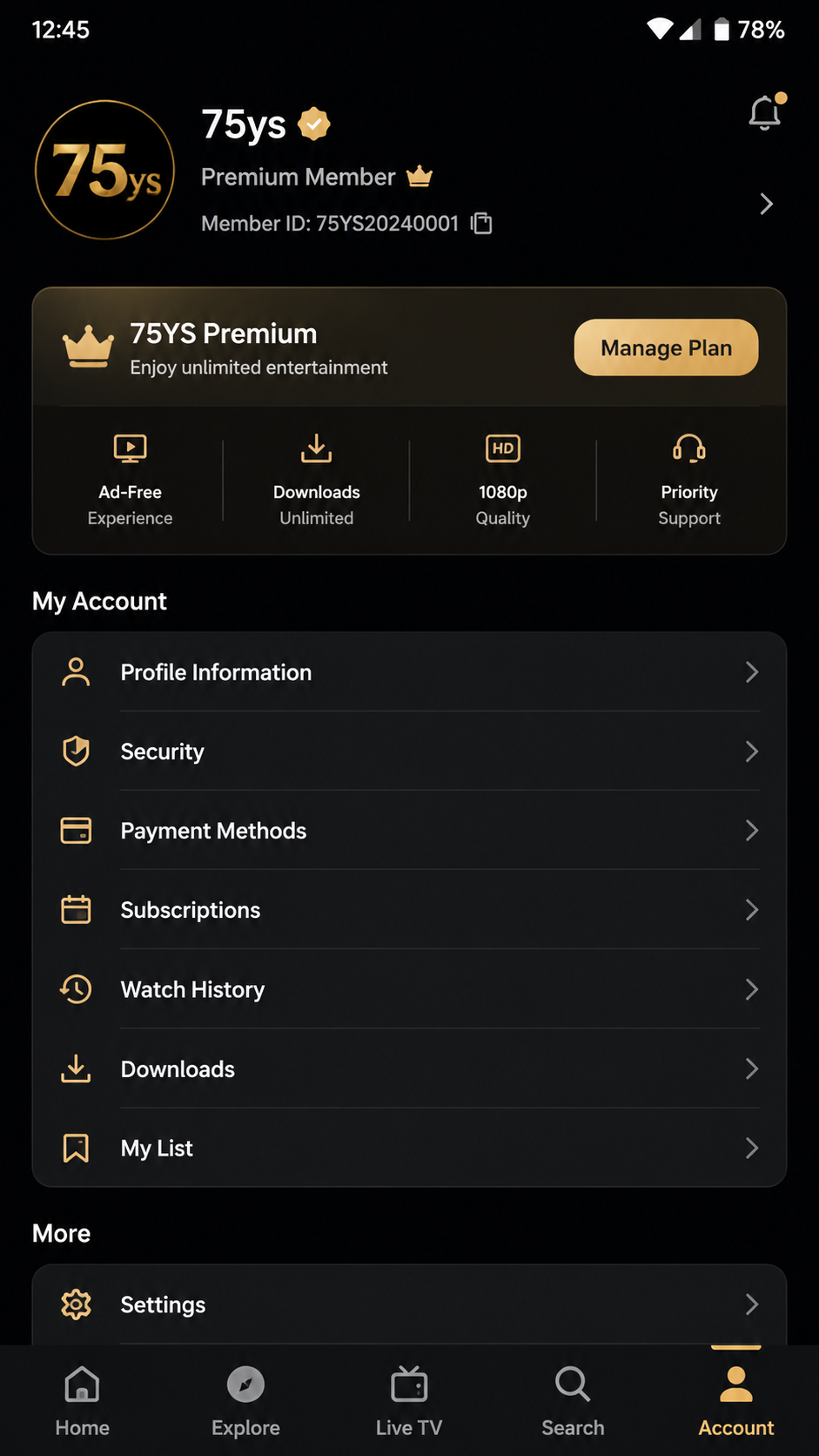75ys screenshot